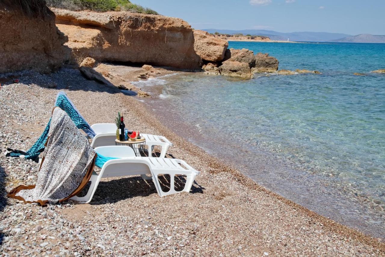 Aroura Homes 4Br Beachfront Villa Σπέτσες Εξωτερικό φωτογραφία